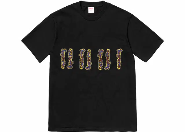 Supreme SS18 Gonz Logo Tee Black LogoT