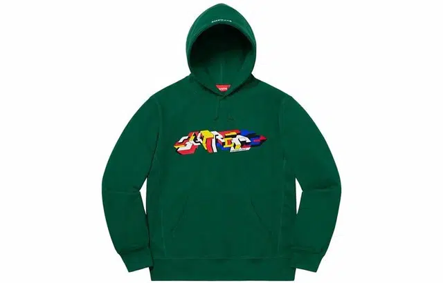 Supreme FW19 Week 7 Delta Logo Hooded Sweatshirt logo