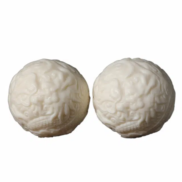 顺丰包邮 絮物 国潮新中式轻奢高级感文玩吉祥好运连连财源广进龙雕手球招财转运精细雕刻而成文玩手饰再造 象牙果 把件 男女同款情侣款