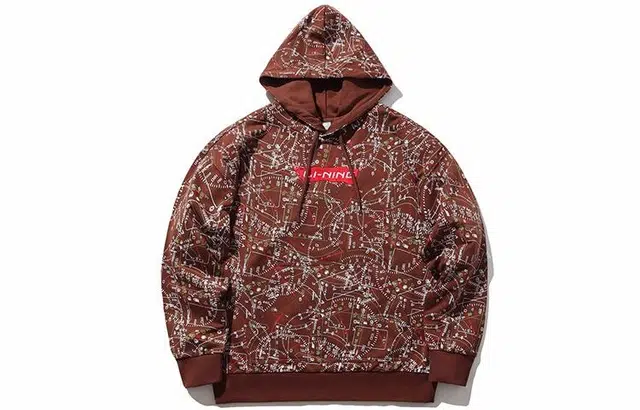 Li-Ning Red Flag Series Hoodie Beige