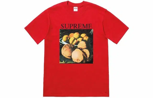 Supreme FW18 Still Life Tee Red T