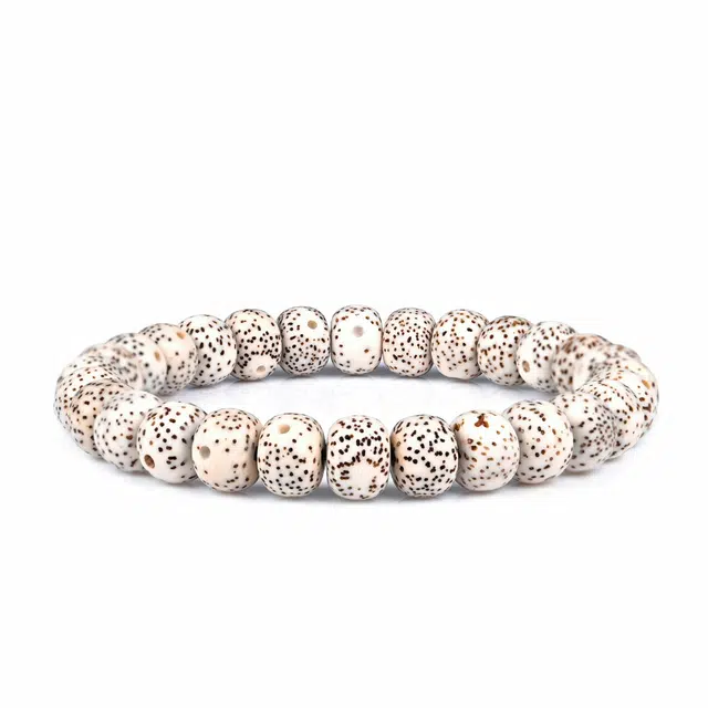 仙友 国风新中式小众高级感正月顺白文玩佛珠转运珠平安#好运 星月菩提 手串 男女同款情侣款