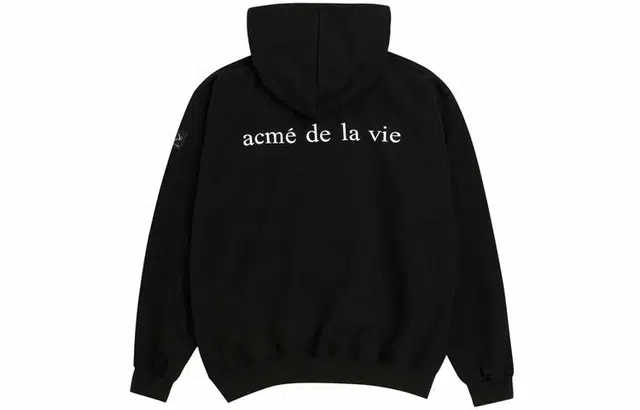 acme de la vie ADLV Yawn Girl Hoodie Black