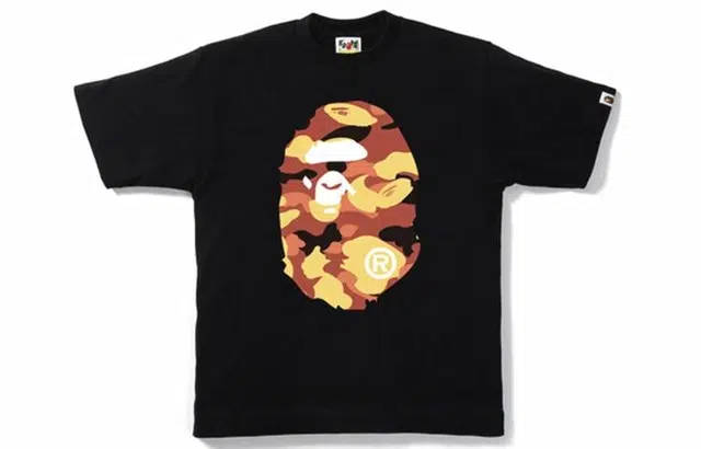A BATHING APE 1st Camo Big Ape Head Tee