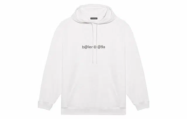 Balenciaga Symbolic Hoodie White