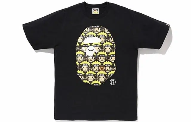 A BATHING APE x NARUTO Baby Milo Tee