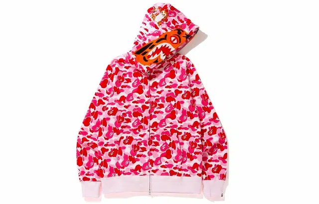 A Bathing Ape BAPE ABC Tiger Shark Hoodie