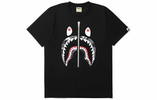 A BATHING APE City Camo Shark Tee T