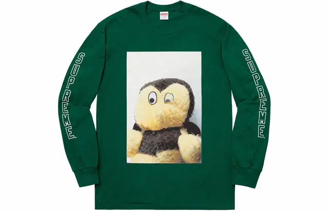 Supreme FW18 Mike Kelley AhhYouth LS Tee Dark Green T
