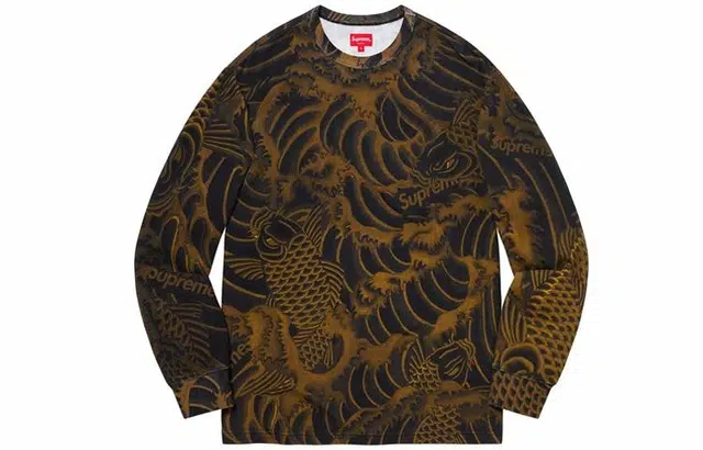 Supreme SS20 Week 14 Waves LS Top
