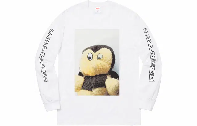 Supreme FW18 Mike Kelley AhhYouth LS Tee White T