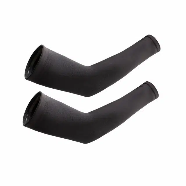 浪莎 加大加肥电竞防紫外线户外出行骑行登山钓鱼开车露营跑步打球冰丝凉感透气遮阳薄款 锦纶 防晒袖 男款