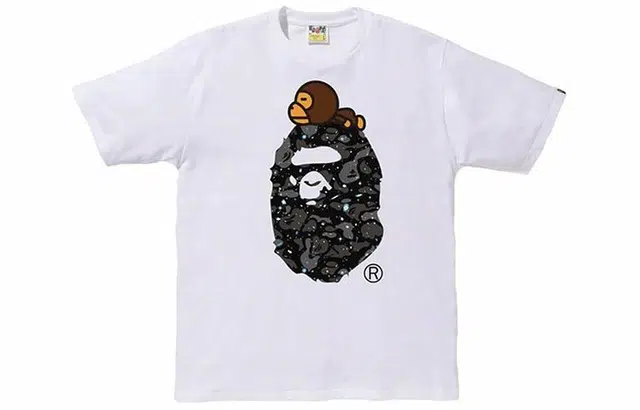 A BATHING APE Space Camo T