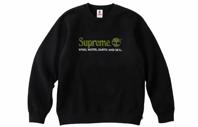 Supreme x Timberland Week 5 Crewneck Logo