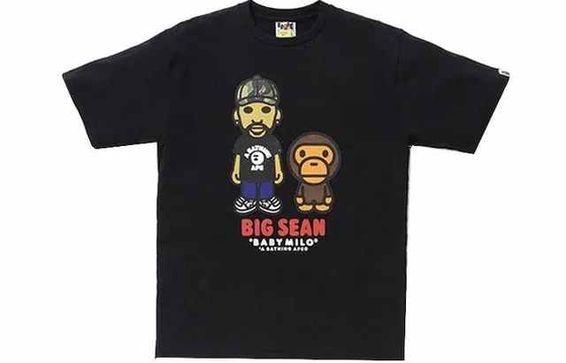 A BATHING APE Bape x BIG SEAN Baby Milo Tee