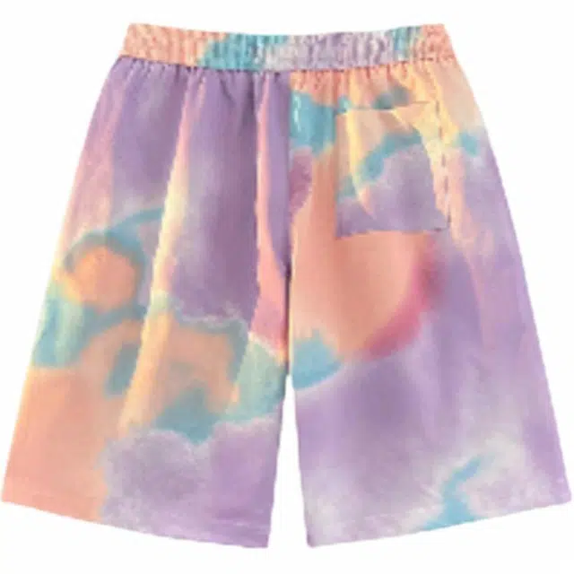 大白鲨 渐变时尚宽松舒适百搭五分休闲短裤 男款