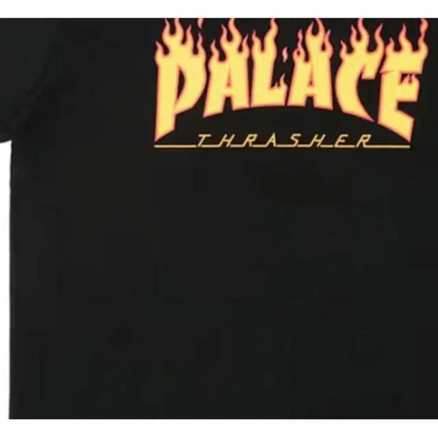 PALACE x Thrasher Flame Logo Tee
