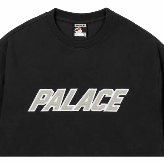 PALACE SS25 APPLIQUE TEAM CREW logo