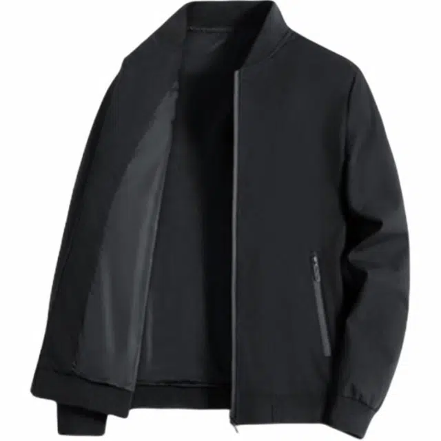 雅鹿  薄款休闲拉链长袖  防水防风透气冲锋衣 男款