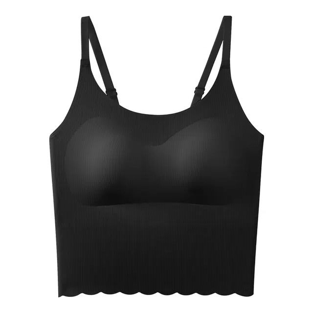 草本初色 一体式裸感无痕透气吸湿排汗文胸 女款