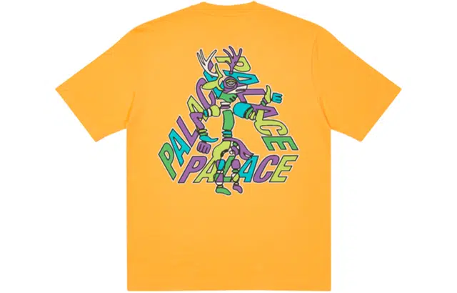 PALACE FW21 Ultimo B-sans T-shirt Light Orange LogoT