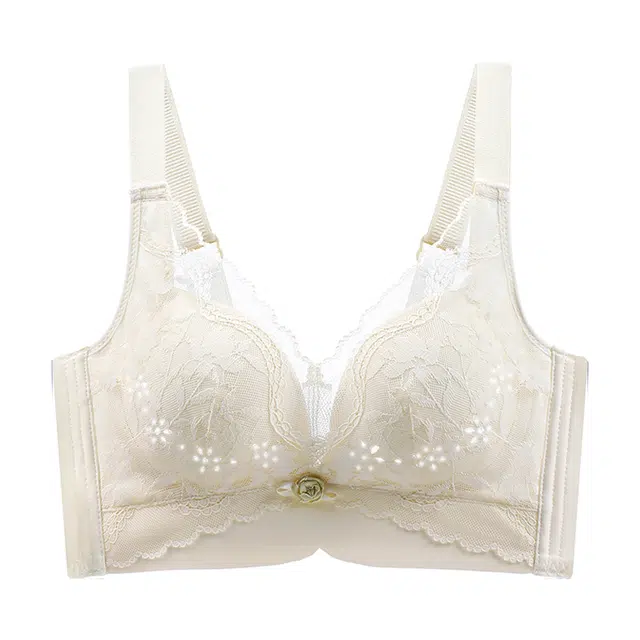 欧迪芬 小胸聚拢上托收副乳防下垂薄款透气文胸 女款