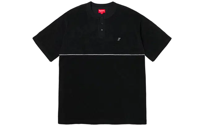 Supreme SS20 Week 16 Terry SS Henley LogoT