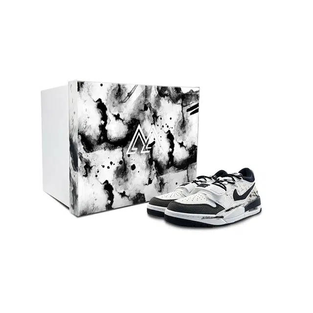 Jordan Legacy 312 Low Black White