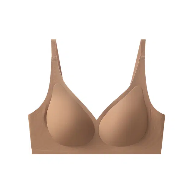 芬腾 固定杯无痕聚拢无钢圈防震防下垂收副乳文胸 女款