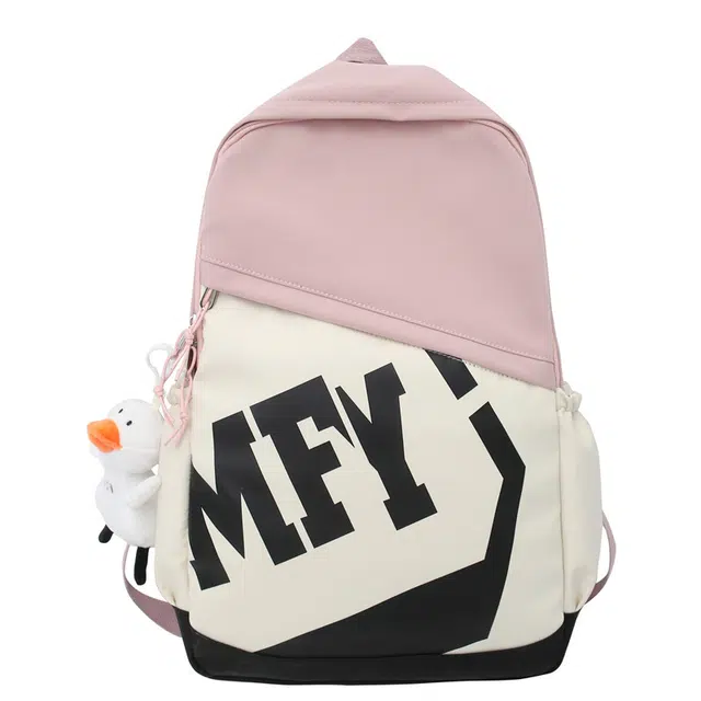 醇龙 日系休闲潮流 尼龙 双肩包 常规 男女同款情侣款 多色