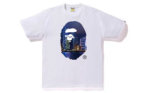 A BATHING APE HongKong 13th Anniversary Big Ape Head Tee T