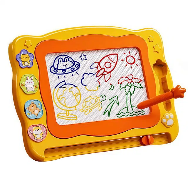 古欧 多功能磁性涂鸦可爱画板 萌趣 锻炼动手能力 安全无毒 早教益智玩具