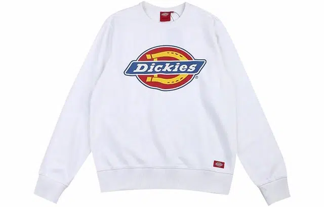 Dickies Logo Crewneck Sweatshirt White