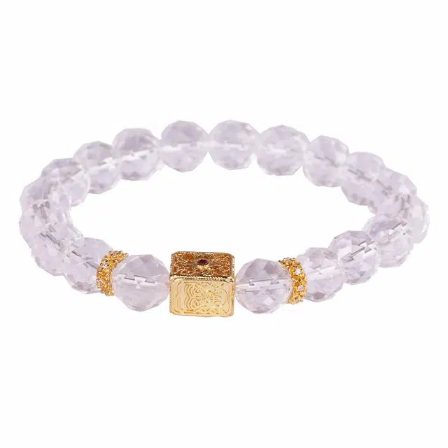 琦珂 万物有宁愿望达成 净化负能量 新中式冰透温柔百搭#好运 水晶 手串 女款