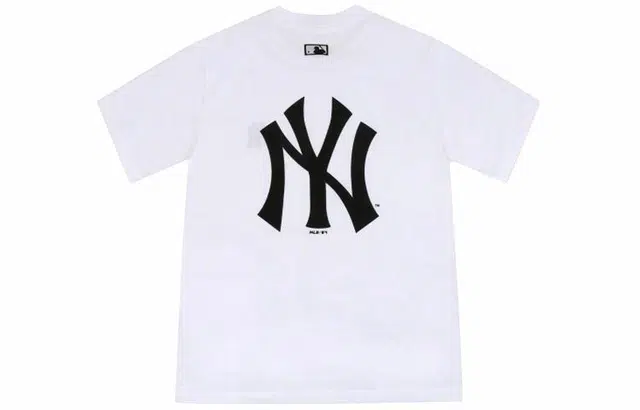 MLB Yankees Crewneck T-Shirt White