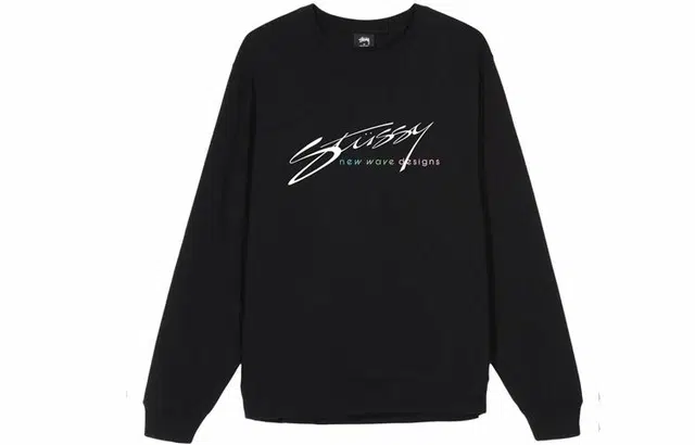 Stussy New Wave Designs Crew logo