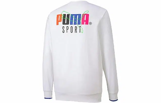 Puma Crewneck Sweatshirt White