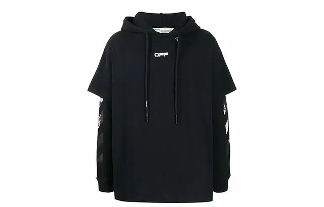 Off-White Religious Print Hoodie