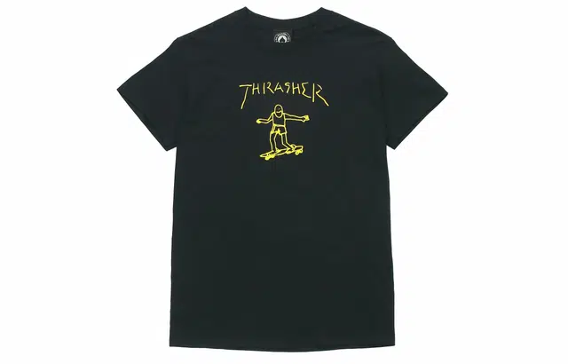 Thrasher Skate Player T-Shirt Black