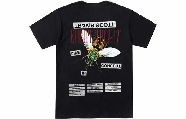 Travis Scott Cactus Jack Birds Europe Tour Tee T