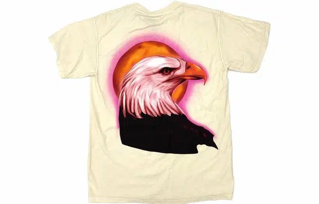 Travis Scott Cactus Jack Birds Hood Toyota Pop Up Eagle Tee Beige T
