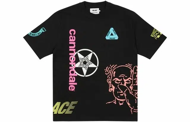 PALACE x Cannondale Mad Boyt-shirt Black FW21 LogoT