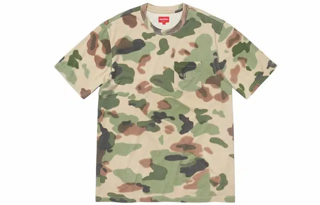 Supreme SS20 Week 16 Overdyed Pocket Tee LogoT