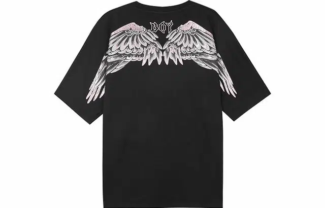 Boy London Wing Print Black T-Shirt
