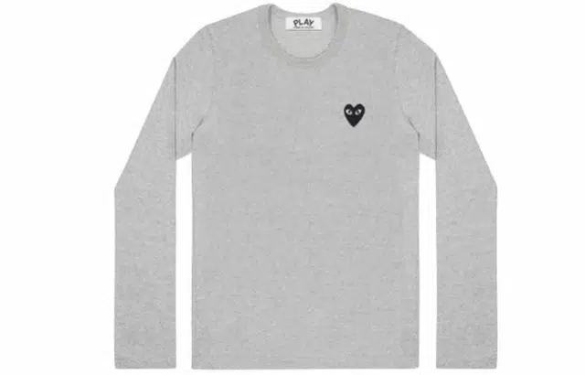 CDG Play Black Heart Long Sleeve Tee