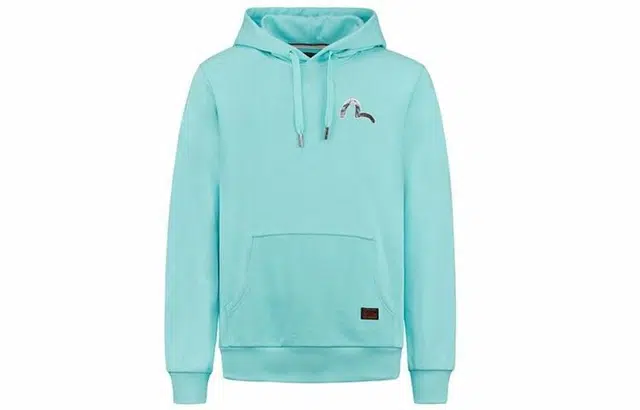 EVISU Mt. Fuji Hoodie Light Blue