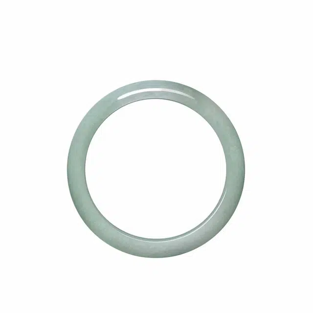 迈奇的礼物 天然玉镯平安镯玉石镯子经典百搭气质玉 糯冰 手镯 女款