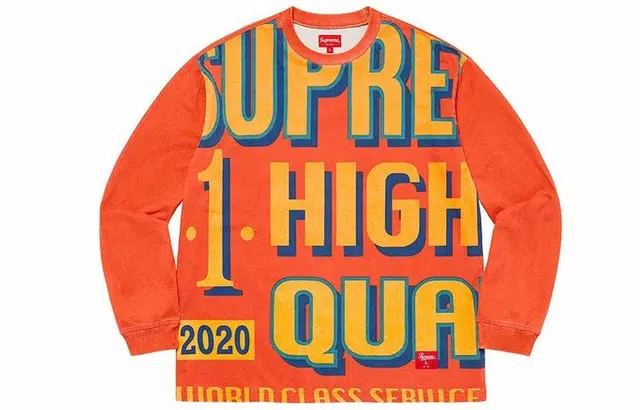Supreme FW20 Week 8 World Class LS Top