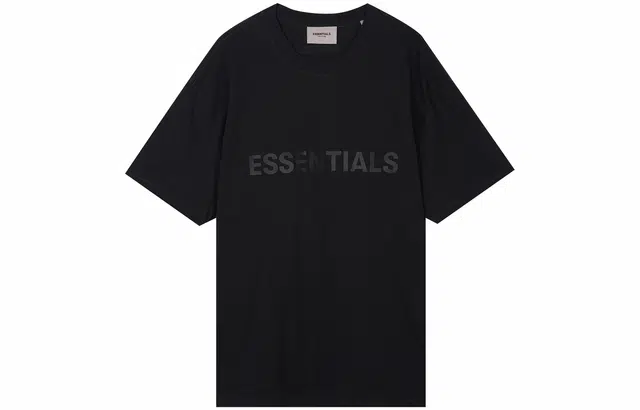 Fear of God Essentials Short Sleeve Tee Black LogoT