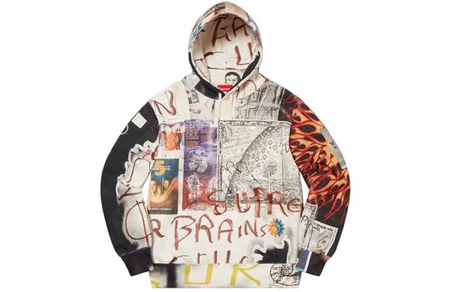 Supreme FW20 Week 8 LSD Spells Hooded Sweatshirt